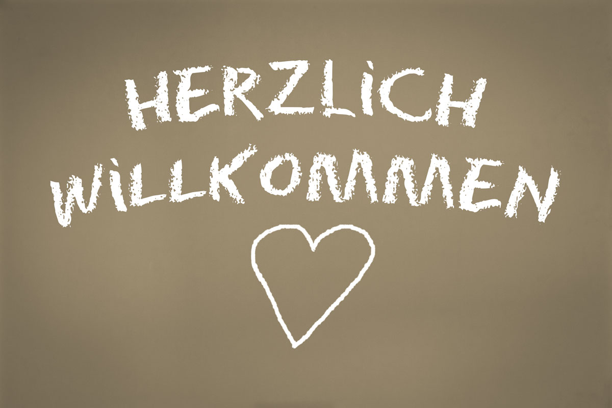 AS_100701475 Herzlich Willkommen